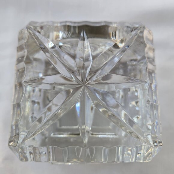 Waterford Ireland Lead Crystal Quartz ABC Block Clock Baby Gift - Picture 8 of 9